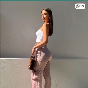 Vintage pink pants